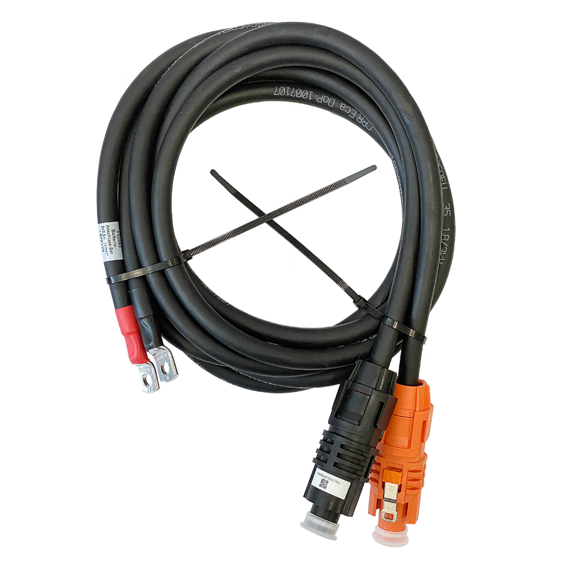 BYD Kabelset mit Stecker 50mm², 2,5 Meter (Für BYD LVS Speicher)