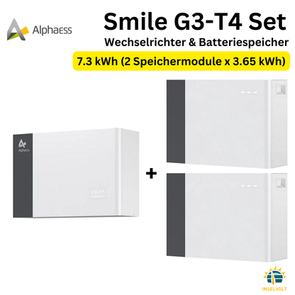 Alpha ESS Smile G3-T4 Wechselrichter und Batteriespeicher-Set