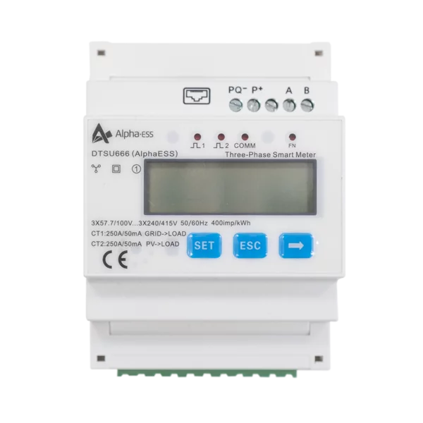 Alpha ESS Smart Meter, DTSU666 6CT, 250A, 3-phasig