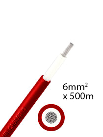 Elettro Brescia Solarkabel 6mm² 500m - rot