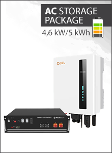 Solis S6 EA1P 4.6K AC Wechselrichter + Pylontech US5000 Batterie Paket