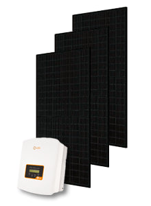 Solis S6 1.0 kW Mini + 3x405W (1215W) JA Solar All Black Paket