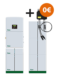 Tigo TSI 10 kW 3ph Hybrid Wechselrichter + TSB 12 kWh Batterie + Gratis Optimierer