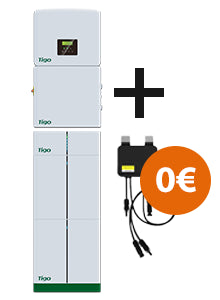 Tigo TSI 6 kW 3ph Hybrid Wechselrichter + TSB 6 kWh Batterie + 14 Optimierer