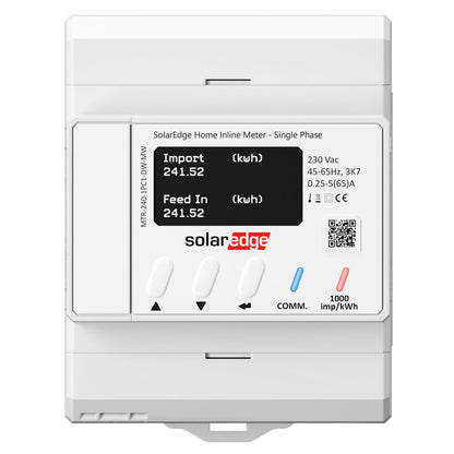 SolarEdge Inline Energy Meter with Energy Net, 1PH 230V, 65A